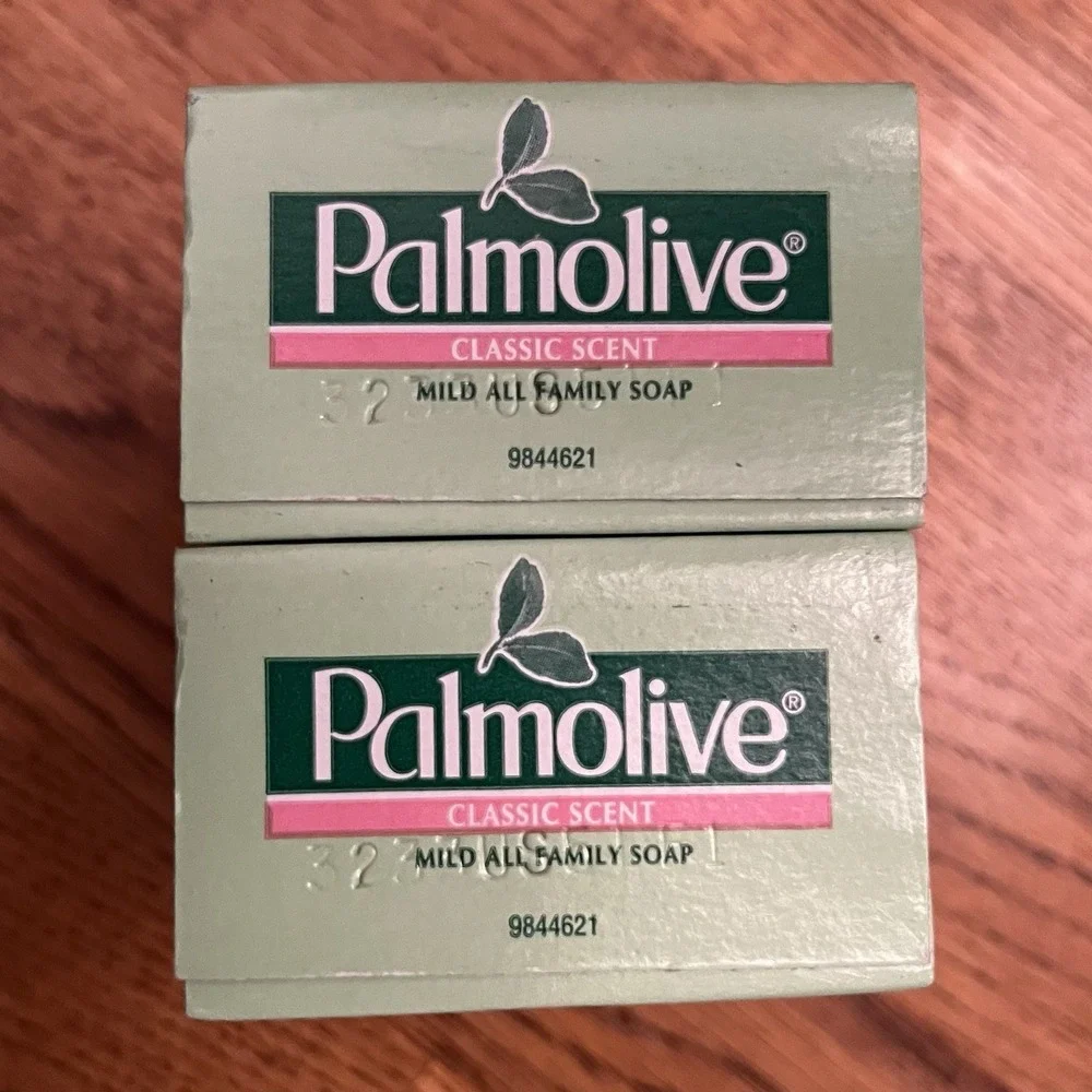 2 Vintage NOS Palmolive Soap Gentle/Mild Classic Scented 3.2 Oz EA